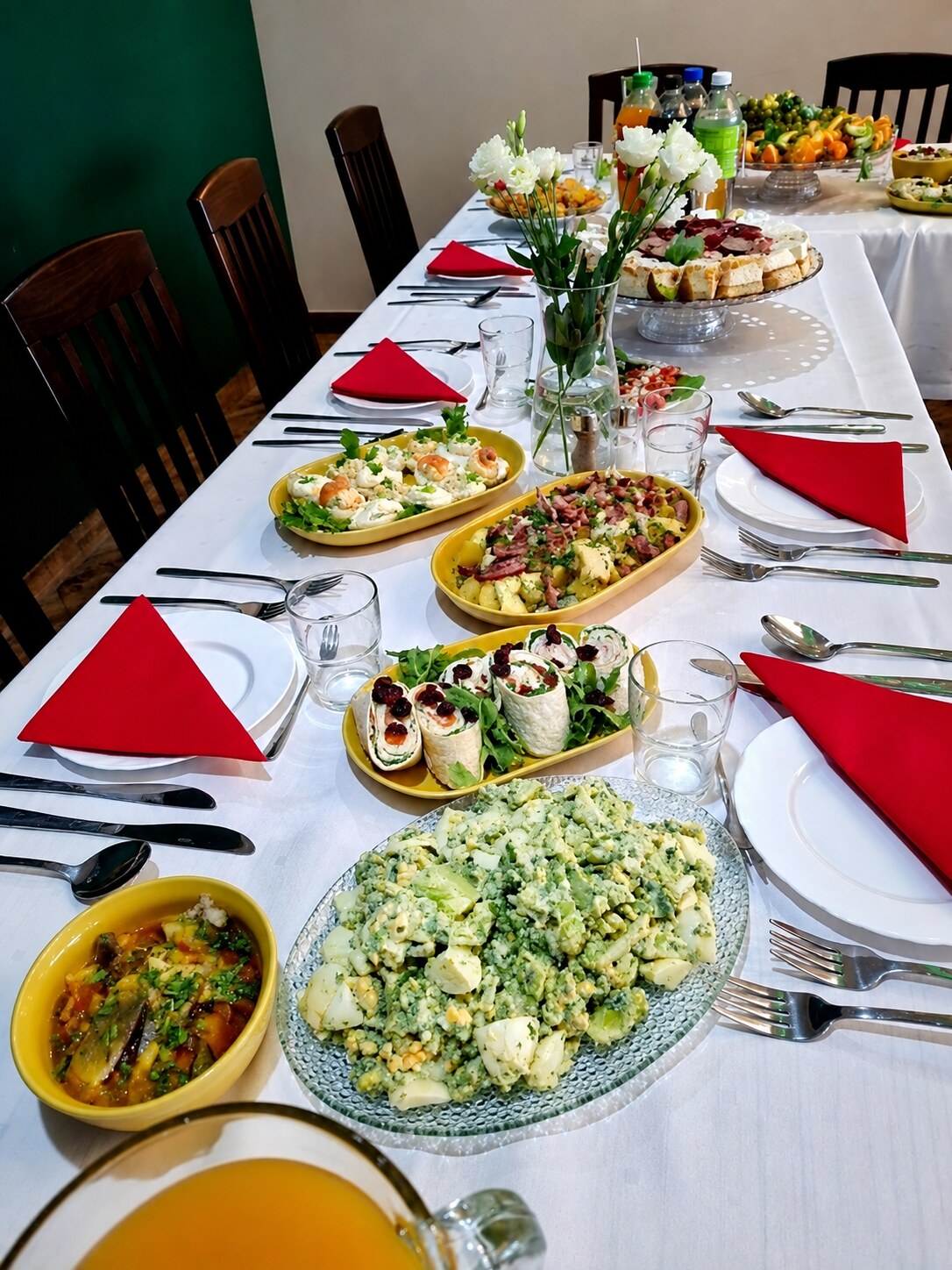 Catering przygotowany przez Widelec Czy Łyżka